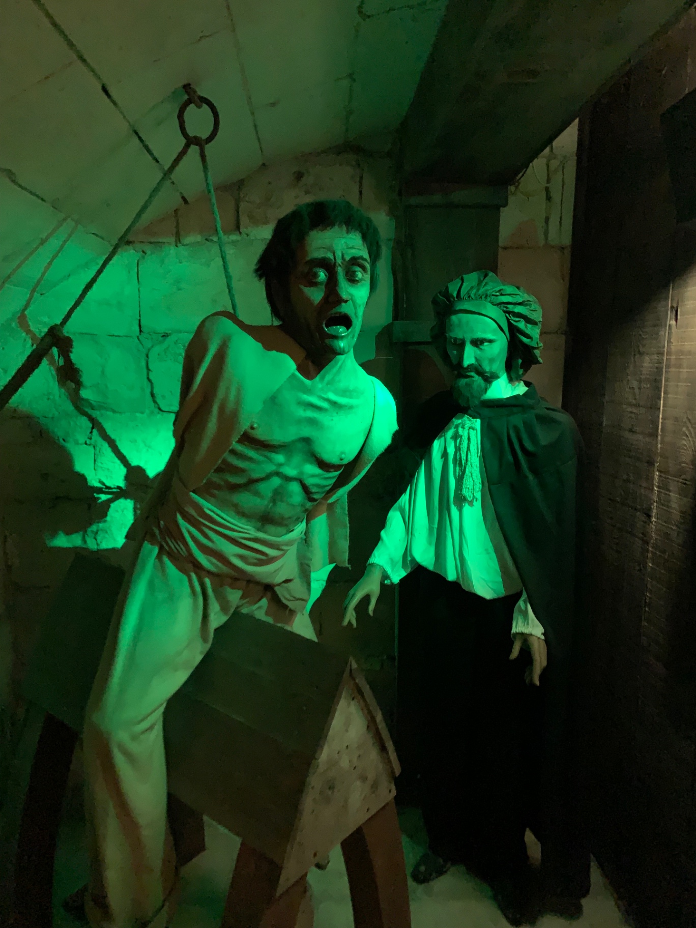 A scene from the Mdina Dungeons